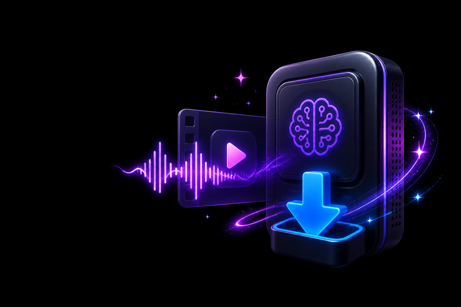 Simple video downloader application interface